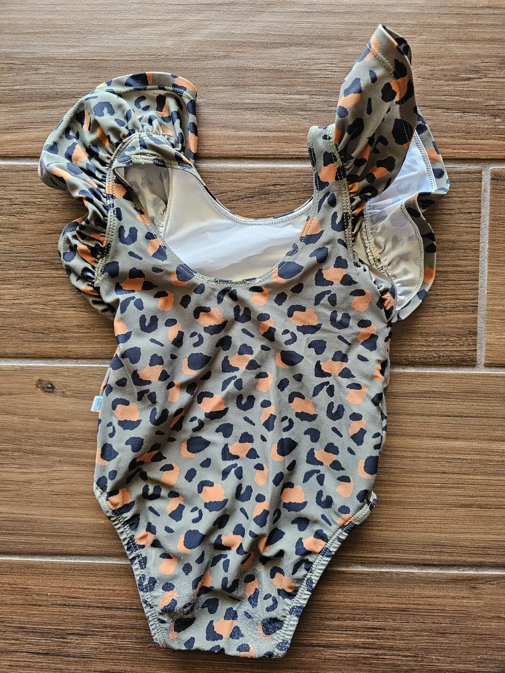Posh Peanut Toddler Girls Eli Ruffled Swimsuit